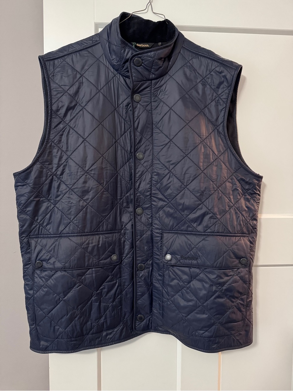 Barbour Quilted Dark Navy Men's Vest